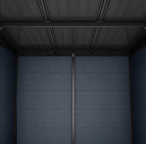 Keter Cortina 9x7 Storage Shed - Graphite