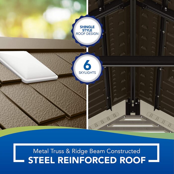 Suncast BMS8100 8′ x 10′ Tremont Storage Shed