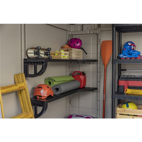 Keter Factor 8×8 Foot Large Resin Outdoor Shed