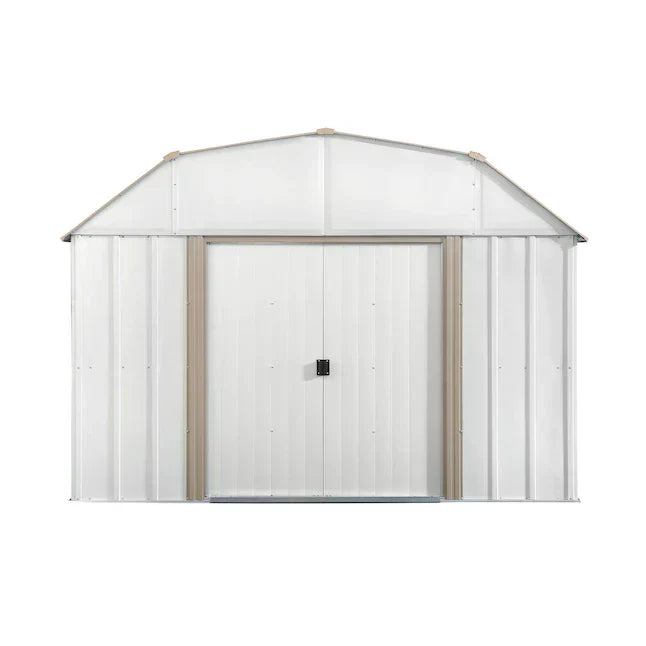 Arrow 10 ft x 14 ft Lexington Galvanized Steel Storage Shed