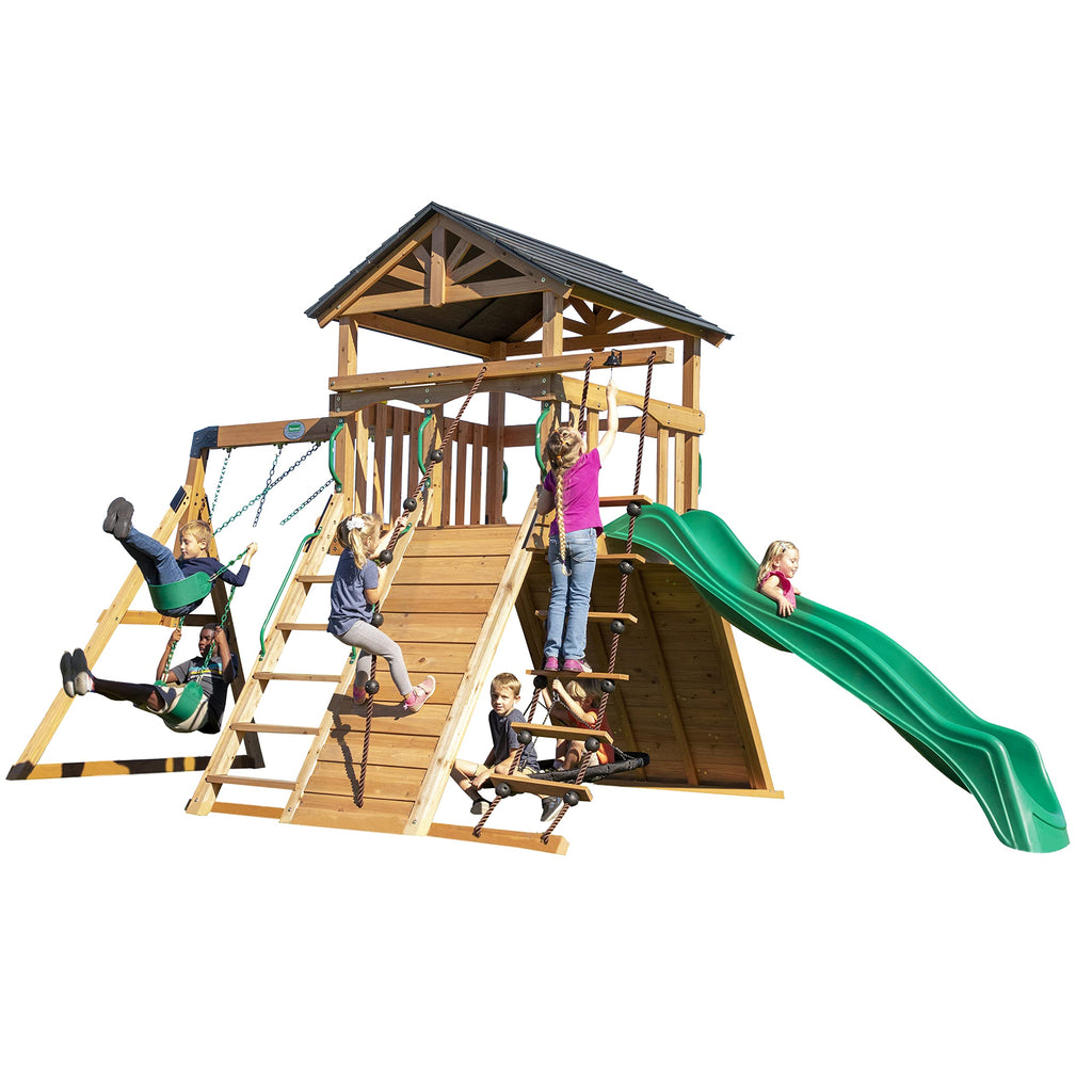 Backyard Discovery Endeavor Cedar Swing Set