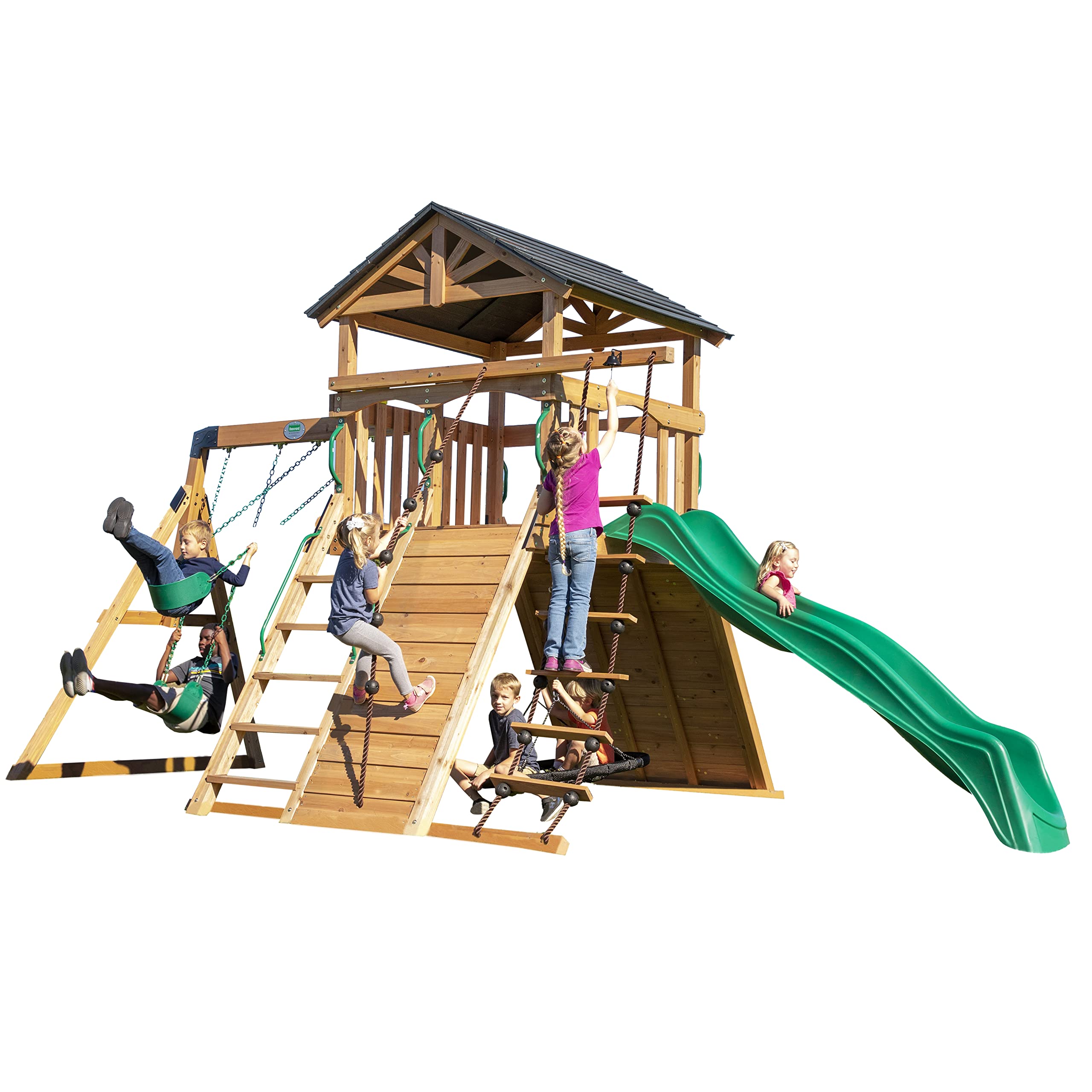 Backyard Discovery Endeavor Cedar Swing Set
