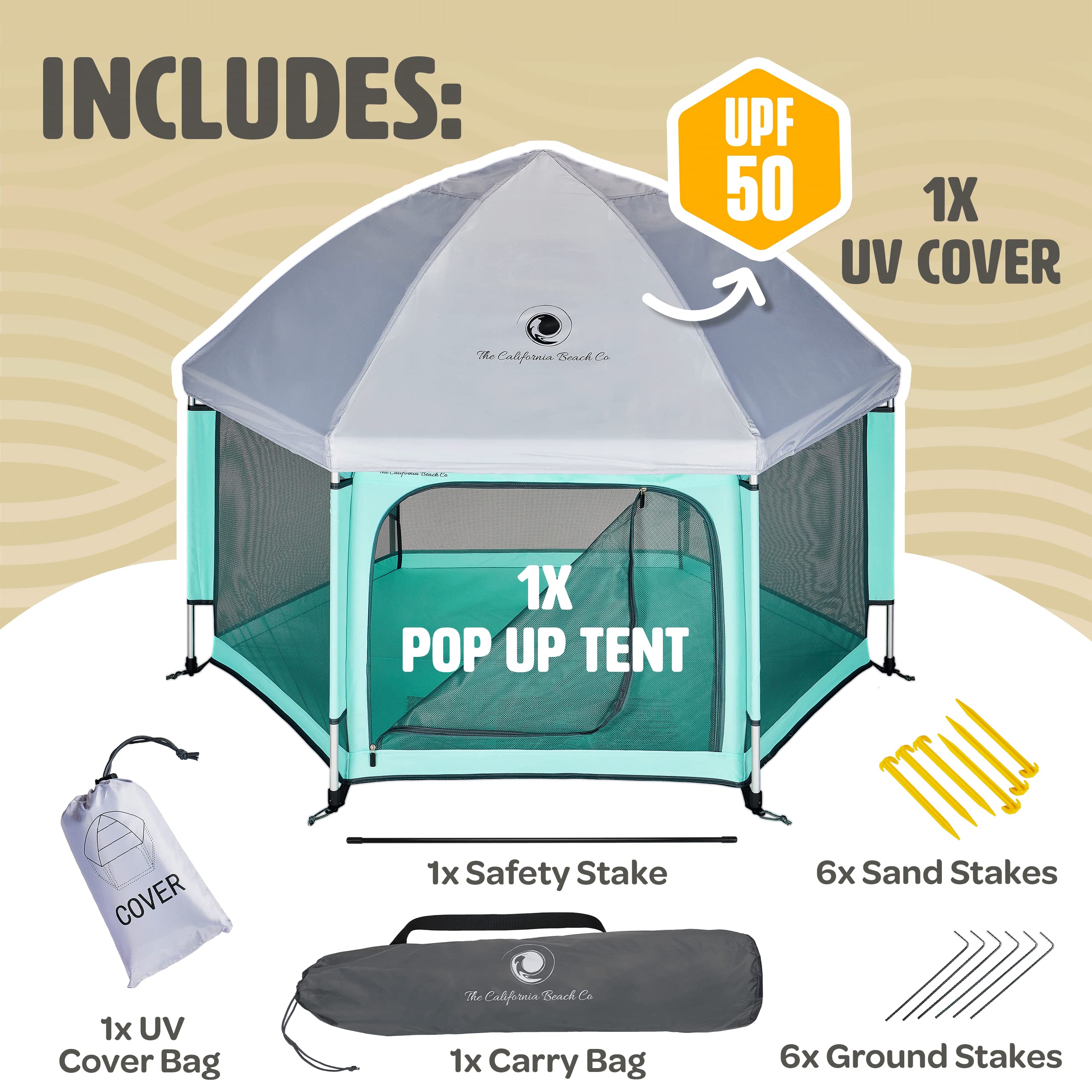 Baby Playpen - Indoor & Outdoor Playpen for Babies and Toddlers