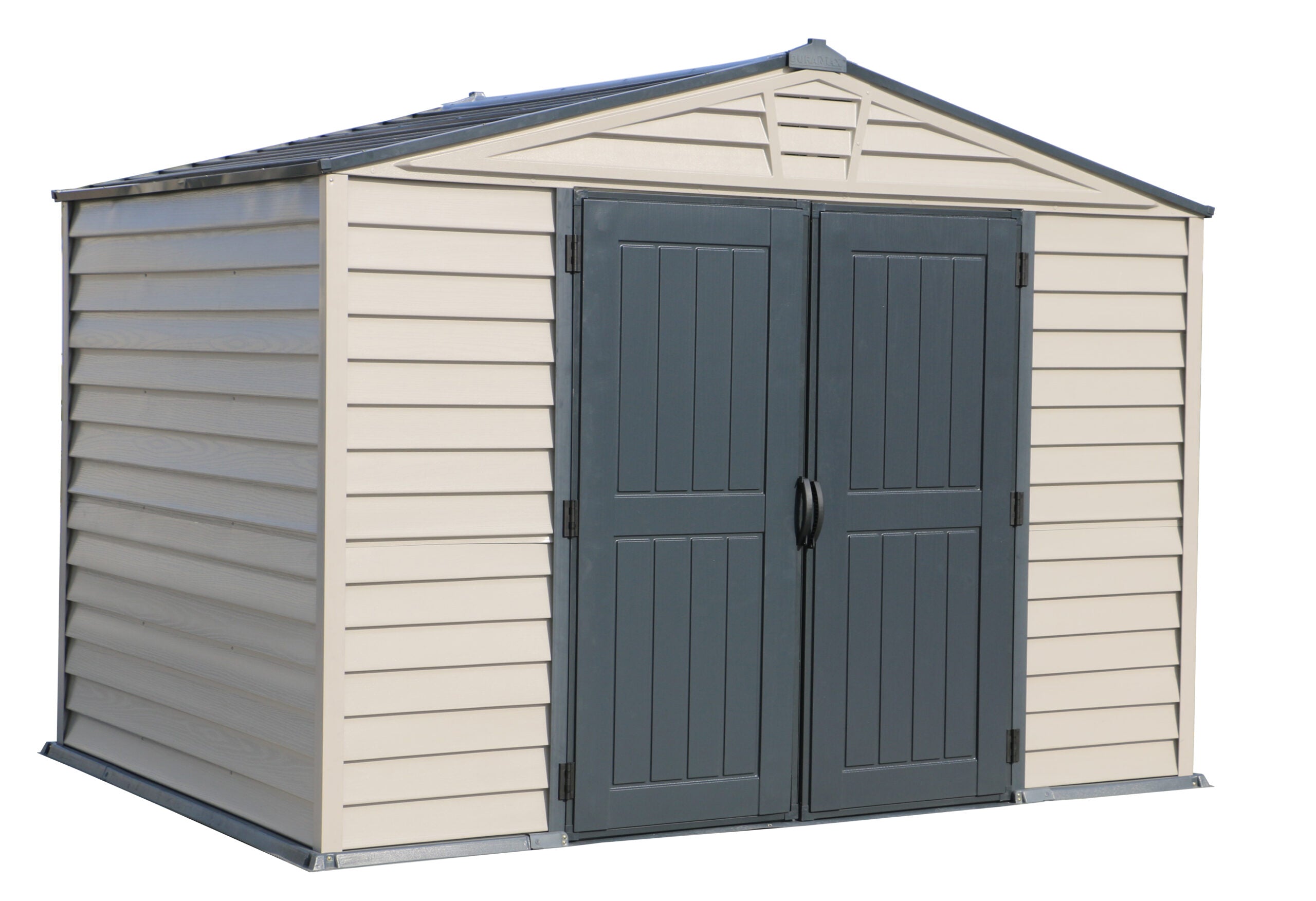 DuraMax StoreMax Plus 10.5×8 Ft with Molded Floor Vinyl Storage Shed