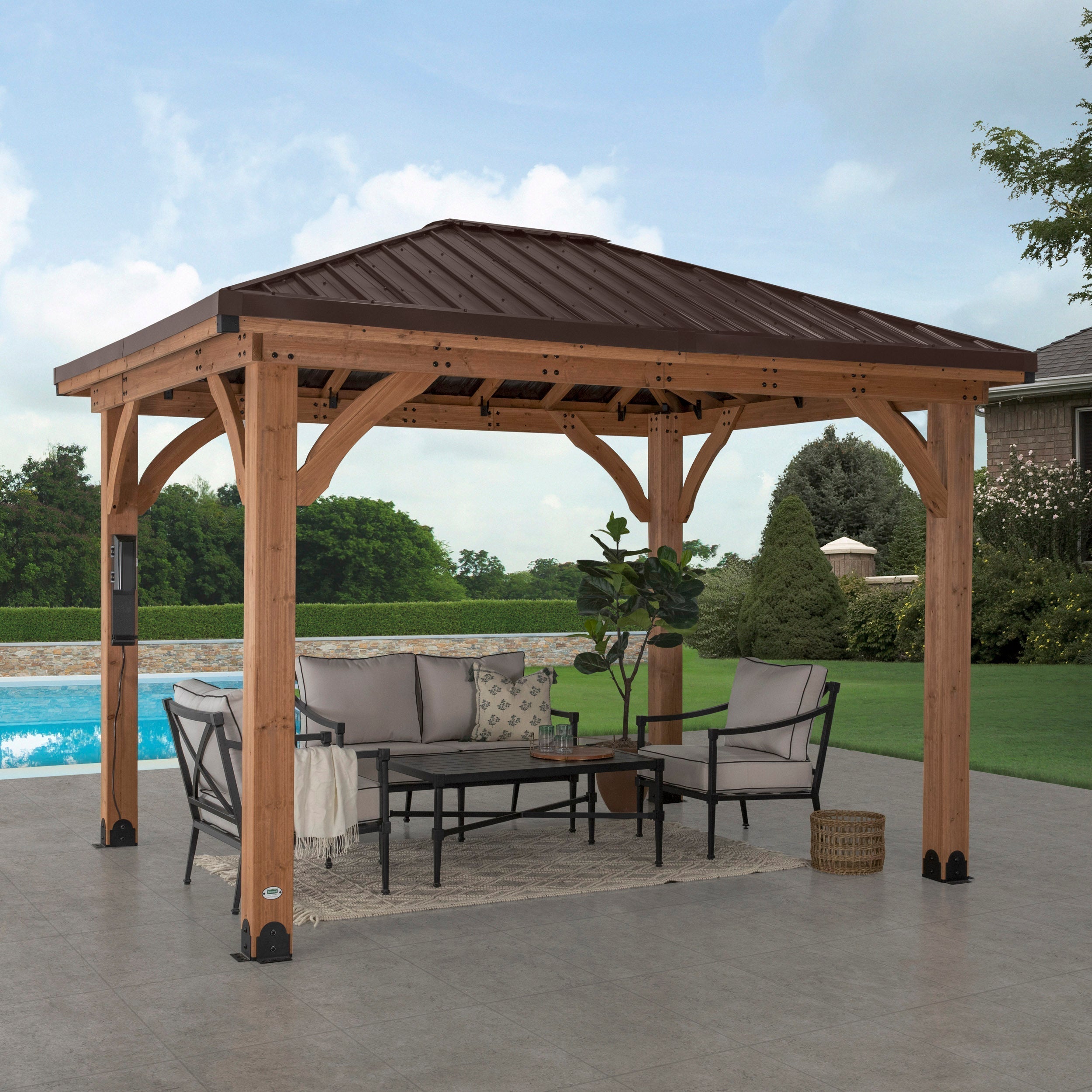 Backyard Discovery 12' X 10' Barrington Gazebo