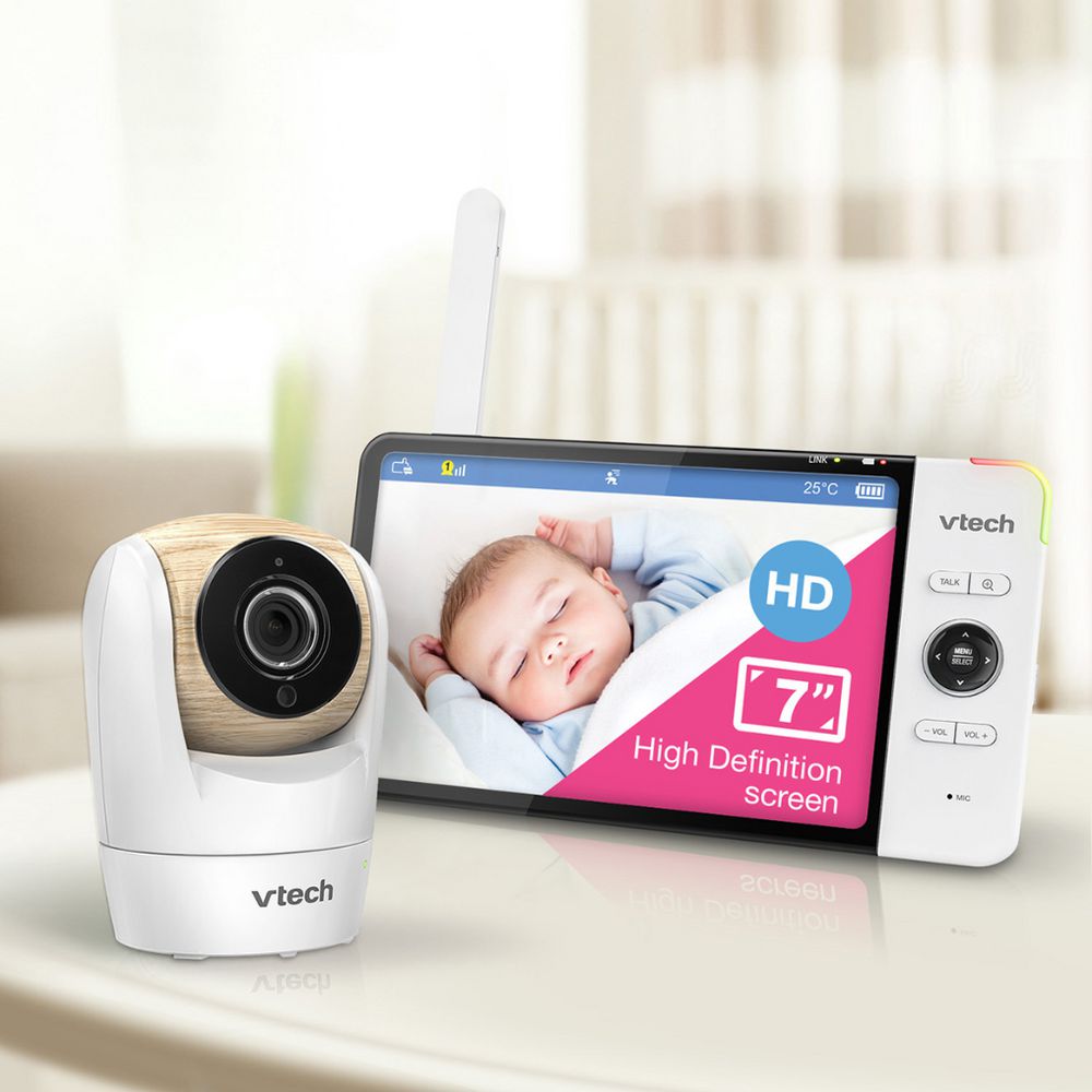 VTech 7" HD Pan and Tilt Baby Monitor BM7750HD