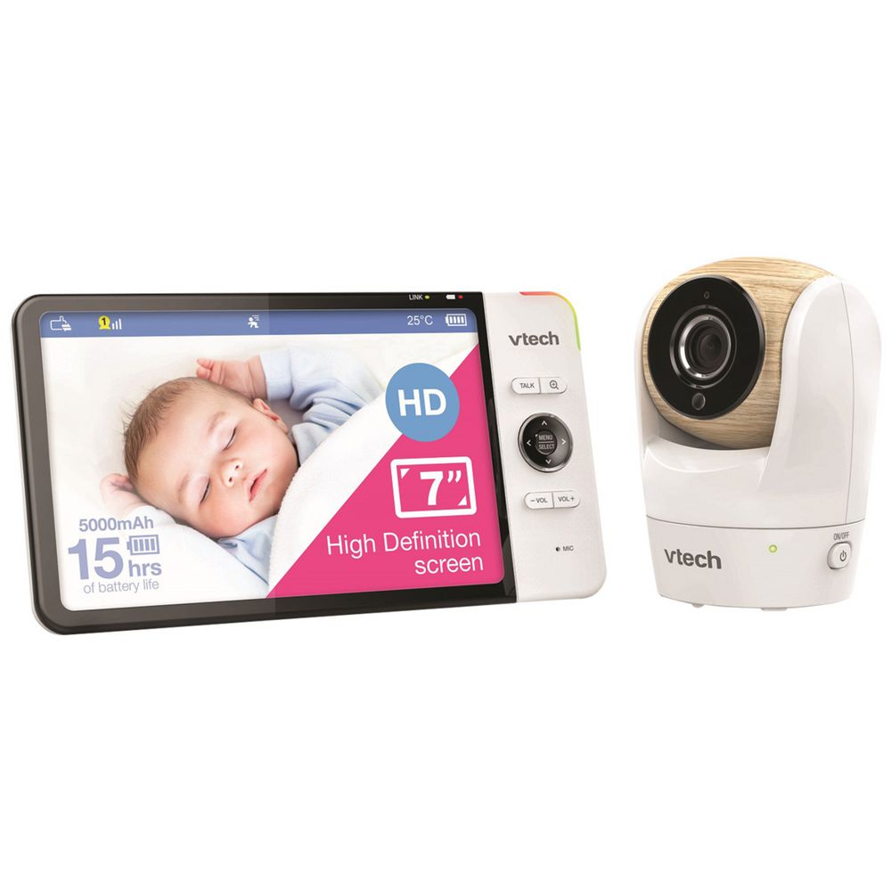 VTech 7" HD Pan and Tilt Baby Monitor BM7750HD
