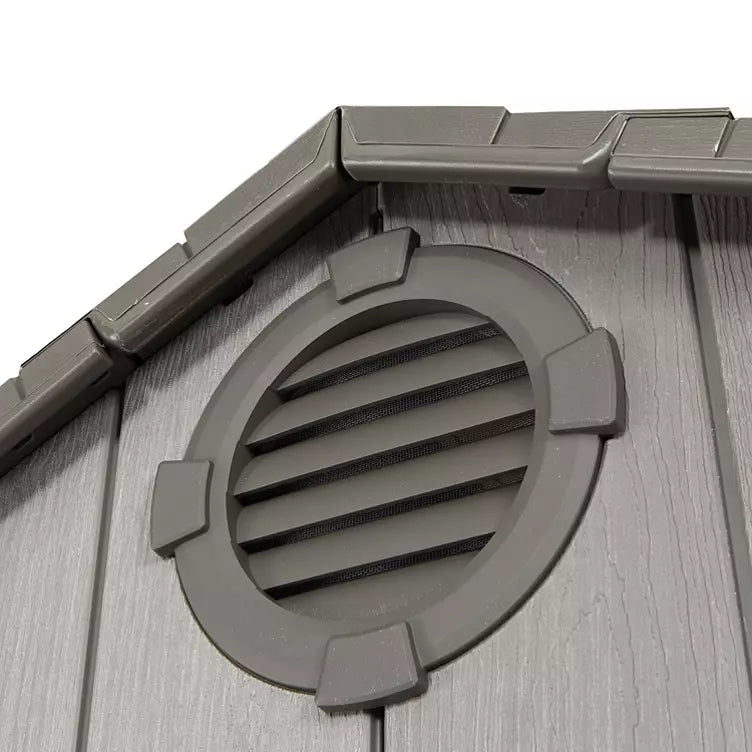 Lifetime 15′ x 8′ Rough Cut Dual-Entry Outdoor Storage Shed