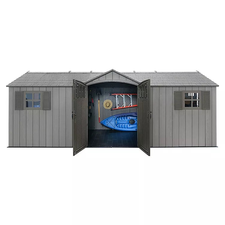 Lifetime 20 Ft. X 8 Ft. Outdoor Storage Shed